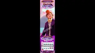 Willy Wonka Dreamers of Dreams 92 inch Vertical Casino Skill Gaming Slot Game Machine