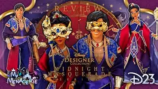 Disney Designer D23 Exclusive Midnight Masquerade Jasmine and Aladdin Doll Review