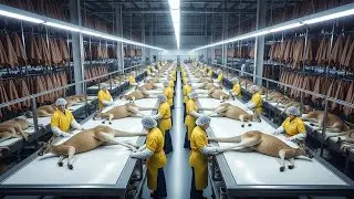 Inside the Kangaroo Leather Factory &ndash; How Kangaroo Skin Becomes Luxury Sports Shoes (Full Process)