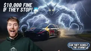CAN THIS CAR ESCAPE THE THUNDER BEAST? || Final Run Challenge $10,000 FINE IF THEY STOP!