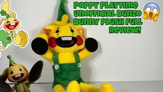 New Unofficial Poppy Playtime Bunzo Bunny Plush Full Review!!!