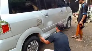 Suzuki APV car painting process||body repair