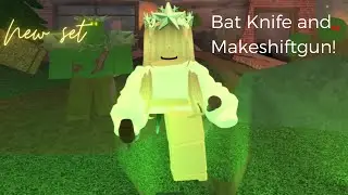 New Bat Knife and Makeshift gun!!! (Mm2)