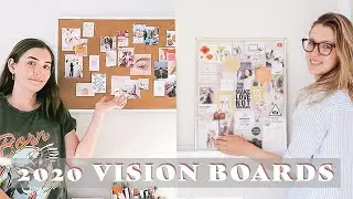 How to Make a Vision Board | 2020 Goals & Dreams