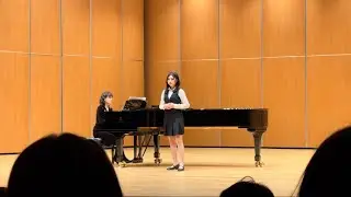 Er ist&rsquo;s- R.Schumann / Aaragonese- G.Rossini 소프라노 제다윤 (부산예고2)