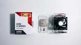 Unboxing Prosesor AMD A6-9500 AM4 3,8 Ghz 1MB Cache (2 Core 6 GPU Core)