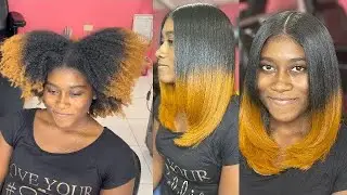 Understanding Hair Porosity and Silk Press | her first silk press