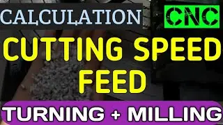 Cutting Speed | Feed | Calculation | CNC