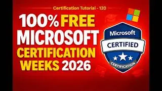 100% FREE Microsoft Certification Weeks 2026 | AI, Cloud & Security + Free Voucher #microsoft #free