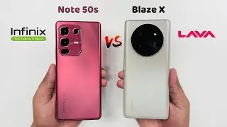 Infinix Note 50s 5G+ vs Lava Blaze X | Speed Test Comparison