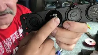 Установка 12V розетки  с двумя ЮСБ в Караване!!!