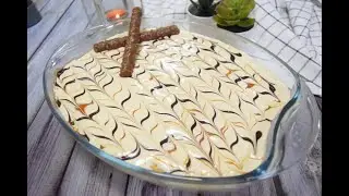 Biscuit Tiramisu Recipe|No Bake, Eggless biscuit pudding| Belly up cooking.