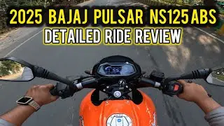 2025 Bajaj Pulsar NS125 ABS | Detailed Ride Review | PoweronTorque