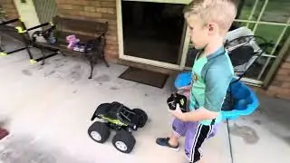 Part #2 Kmart 4x4 Monster Truck Remote control car. #kmartaustralia #kidsreviews #christmas