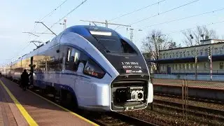 PKP Intercity IC 62106 Łódź Widzew ⇒ Warszawa Zachodnia Pesa Dart ED 161