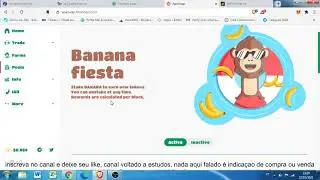 Jetfuel como ganhar 1 banana por dia, 1% ao dia