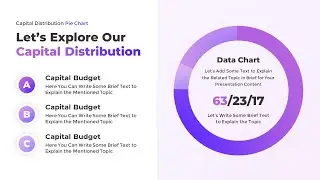 Free PowerPoint Pie Chart Infographic Template