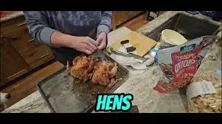 Копченые фаршированные корнуэльские куры от Papa's