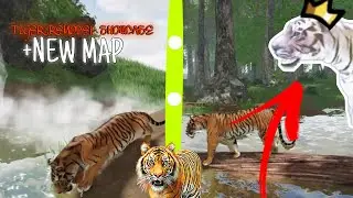 Bengal Tiger Showcase + NEW MAP! | ROBLOX: Royal Reserve UPDATE  Progress