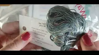 Unboxing + Ansticken | Kreuzsticken | Die letzte Lieferung für mein Chatelaine ist da! 🎉🎉🎉