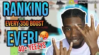 Ranking all Yeezy 350 boost from FIRST RELEASED to UNRELEASED 2020 TIER LIST!!