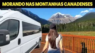 Morando nas Montanhas Canadenses | Morando no Canadá num Motorhome | Mount Robson