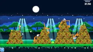 Angry Birds Faceebook Tournament Week 27 Level 3 HIGH SCORE 122K 19 November 2012 HD