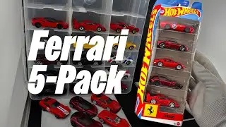 ПЕРВЫЙ ВЗГЛЯД: Набор Hot Wheels Ferrari из 5 машинок (2026)