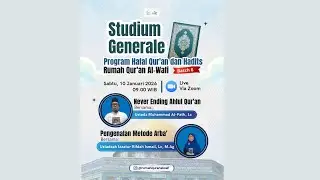 Studium Generale HQH Batch 6 RQ Al-Wafi