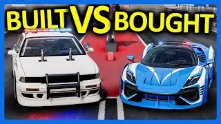Соревнование &laquo;Построенные против купленных полицейских машин&raquo; в BeamNG!!