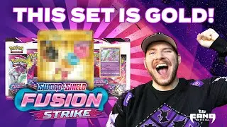 Золотая карта вытащена! В FUSION STRIKE ещё больше МАГИЧЕСКОГО ПЕРВОГО ПАКЕТА! Открываем карты покемонов
