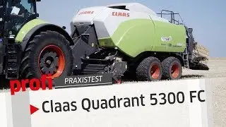Claas Quadrant 5300 FC im Großballenpressen-Vergleichstest (2/7) | profi #Praxistest