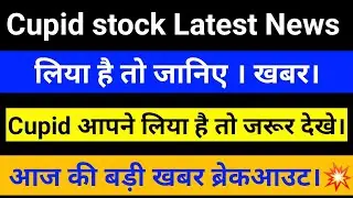 Cupid Share Latest News Today | Cupid Stock Price