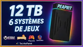 Disque dur PEAPRIT 12TB Hyperspin, Retrobat, TechnoParrot, 100 000 jeux Est-ce que ça vaut le coup ?