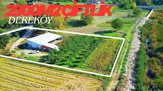(352) SATILIK  ÇİFTLİK  RESMİ YOLA CEPHE  GÖNEN DEREKÖY