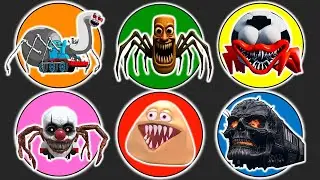 Spin Wheel Monster Thomas Exe, Tung Tung Sahur, Giant Ball Eater, Clown Eater, Pou, Kereta Hantu
