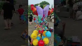 Balon ayam kupu kupu