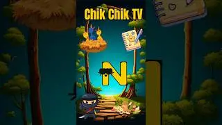 Learn Character N, Sounds of alphabets #abc #abcd #abcdsong #abcdrhymes #abcd_song #abcsong #kids