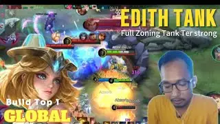 Roamer Yang terlupakan di season saat ini ^^ Damage Brutal build Tank EDITH ~`MLBB`~ #mlbb