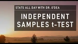 Understanding and reporting statistics : Independent samples t-test