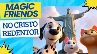 🇧🇷✨ Aventuras dos Magic Friends no Rio de Janeiro 🎵⛰️