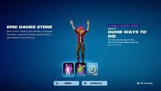 How to get 800 Vbucks. Purchase Dumb ways too die for free