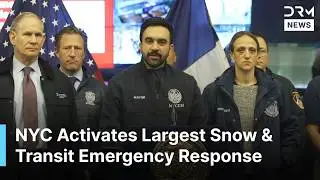 NYC Braces for Major Snowstorm as Mayor, MTA, Schools Roll Out Emergency Plans | AL1G