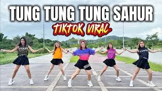 TUNG TUNG TUNG SAHUR | Tiktok Viral | Dj Kent James Thai remix | Dance workout ft Danza Carol Angels