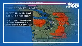 Overnight blizzard warning anticipates whiteout conditions