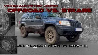 Wieviel verbraucht man mit Mud-Reifen | Jeep Grand Cherokee 4.7 V8