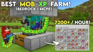 BEST 26.44 MOB XP FARM in Minecraft Bedrock!