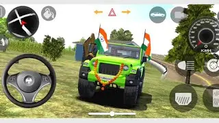 Modified Mahendra Thar Car Game | ( Gadi Wala Game ) Indian Cars Simulator Games   