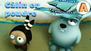 The Babioles experiment the toilet club | Câlin en poudre - Animation Short by Mathieu Auvray
