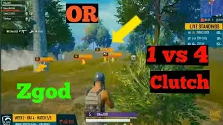 [PMPL] TSMZGOD 1 VS 4 OR TEAM💯💯/